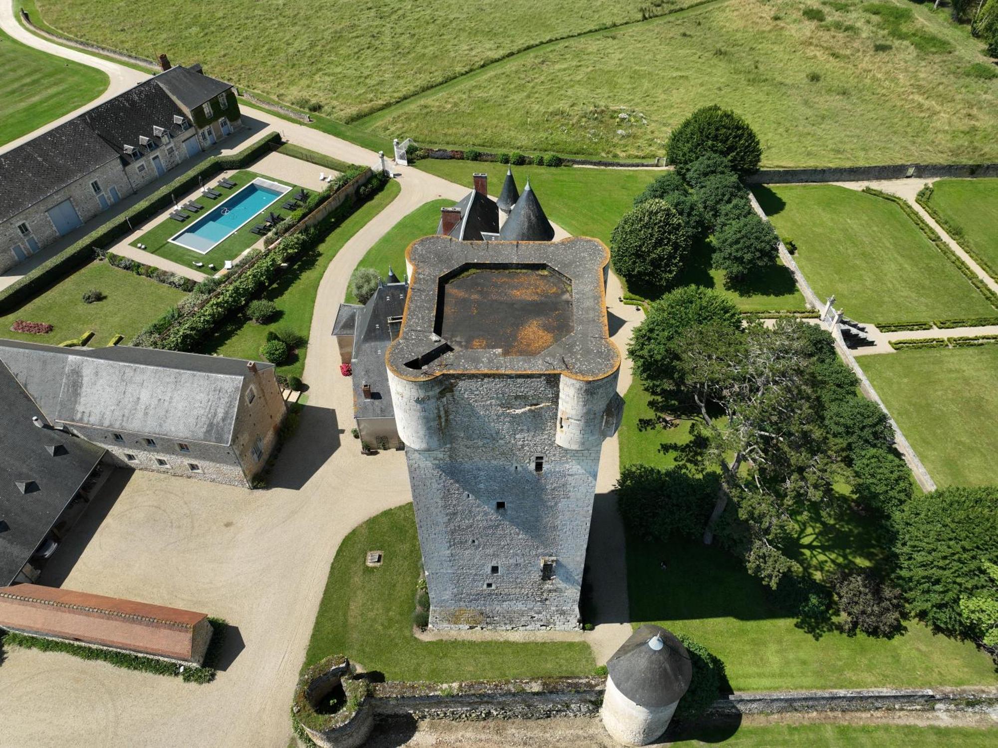 Chateau De Mazieres Tendu Luaran gambar