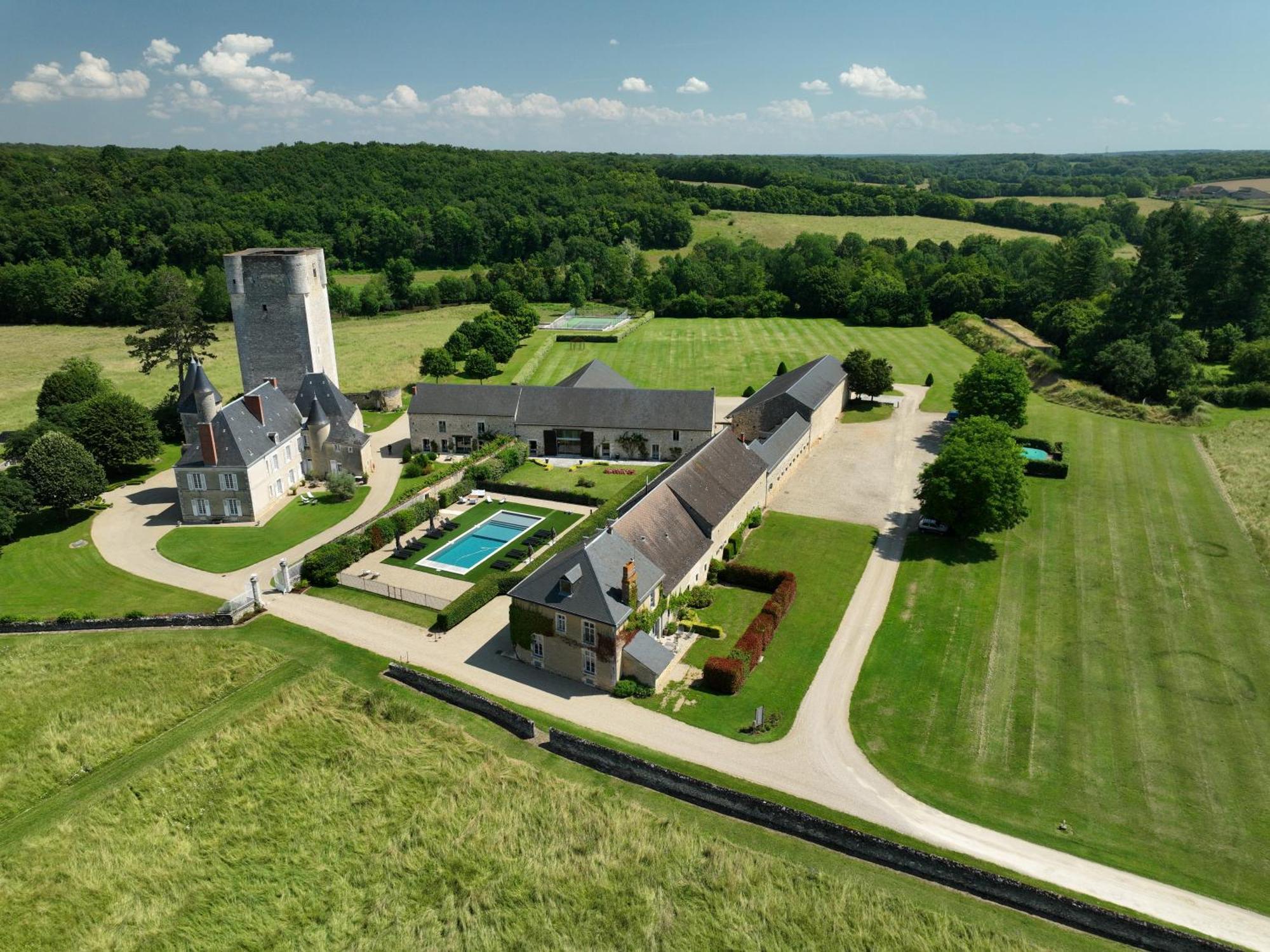 Chateau De Mazieres Tendu Luaran gambar